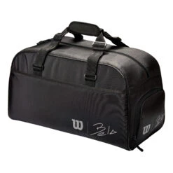 Wilson Bela Small Duffle Padel Sports Bag - Black, Silver