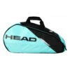 Head Tour Team Padel Monstercombi Padel Racket Bag - Black, Turquoise -Padel Pro Shop 0238300000 000
