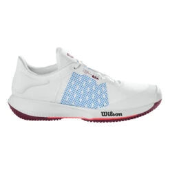 Wilson Kaos Swift All Court Shoe Women - White, Blue
