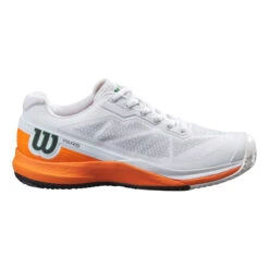 Wilson Rush Pro 3.5 Clay Paris Clay Court Shoe Women - White, Orange
