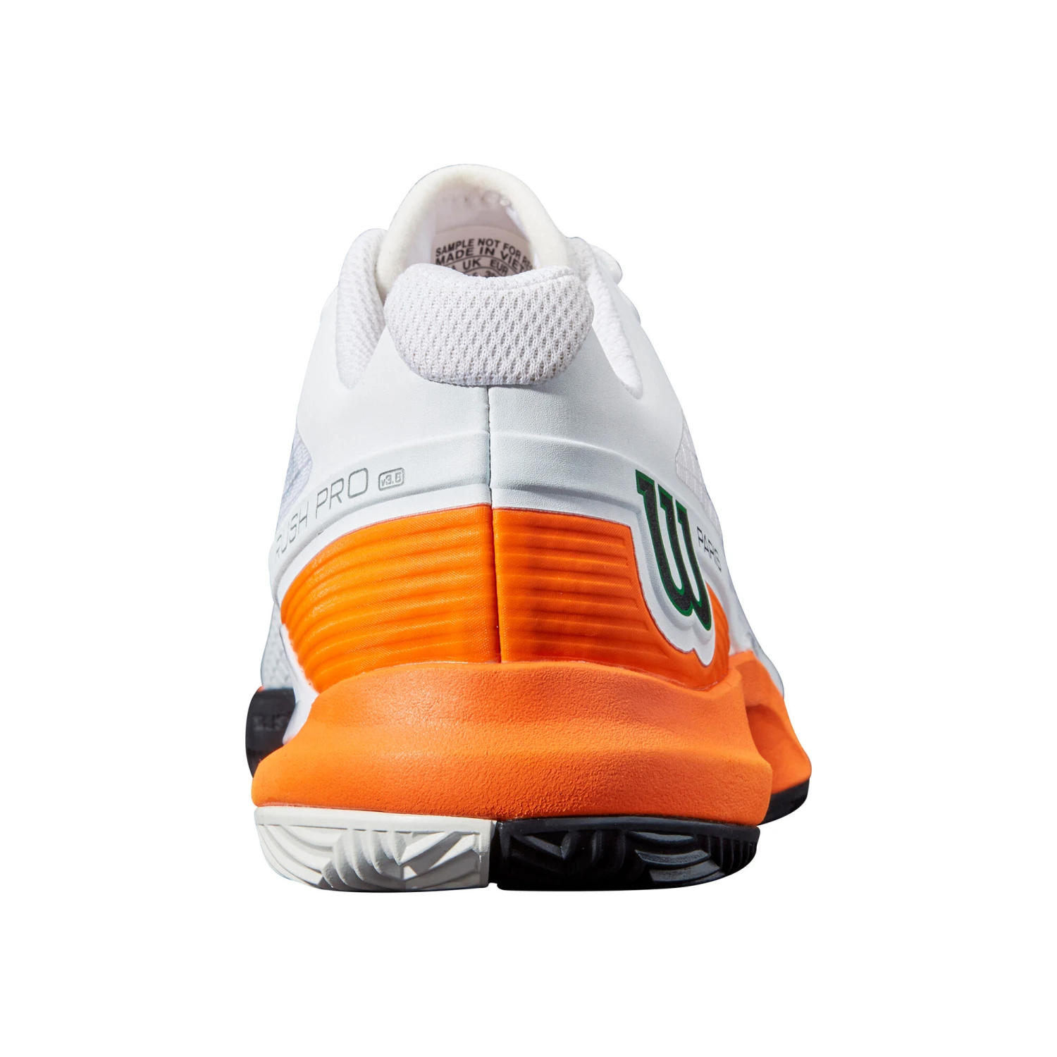 Wilson Rush Pro 3.5 Clay Paris Clay Court Shoe Women - White, Orange 8 Wilson Rush Pro 3.5 Clay Paris Clay Court Shoe Women - White, Orange - Image 6