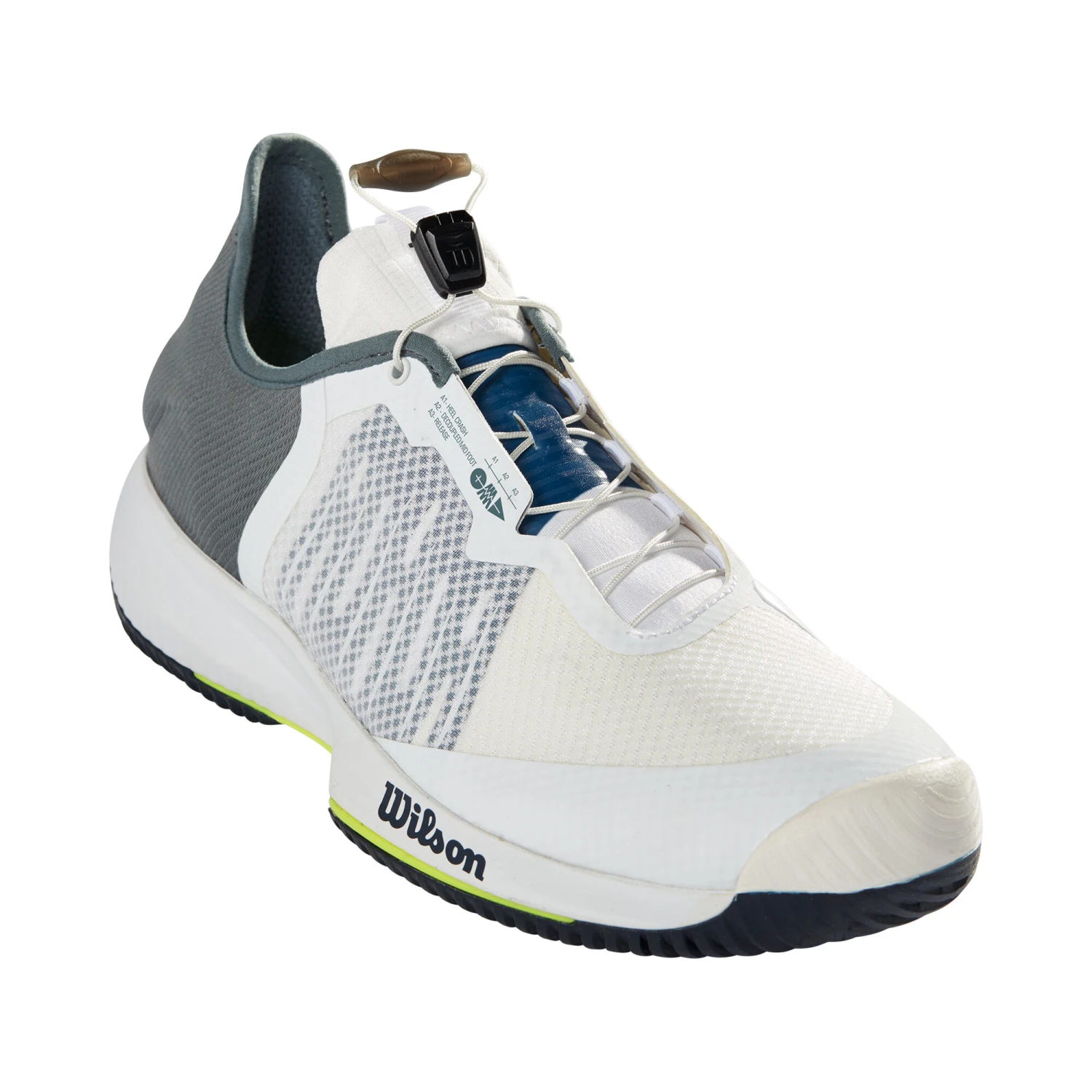 Wilson Kaos Rapide All Court Shoe Men - White, Grey 6 Wilson Kaos Rapide All Court Shoe Men - White, Grey - Image 4