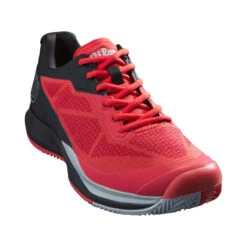 Wilson Rush Pro 3.5 Clay Court Shoe Men - Red, Black -Padel Pro Shop 02458000 000