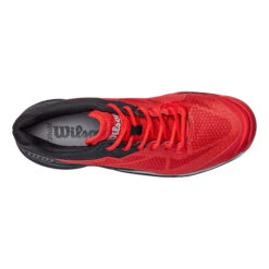 Wilson Rush Pro 3.5 Clay Court Shoe Men - Red, Black -Padel Pro Shop 02458000 0 4