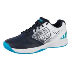 Wilson Kaos Comp 2.0 CC Ultra Clay Court Shoe Special Edition Men - White, Dark Blue 10 Wilson Kaos Comp 2.0 CC Ultra Clay Court Shoe Special Edition Men - White, Dark Blue -Padel Pro Shop 02506000 000