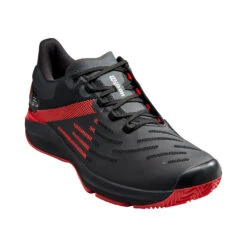 Wilson Kaos Bela Padel Shoe Women - Black, Red -Padel Pro Shop 02521000 000