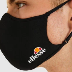 Ellesse Palsito Face Mask 3 Pack - Black, White -Padel Pro Shop 0259800000 12