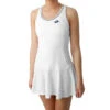 Lotto Squadra PL Dress Women - White, Dark Grey -Padel Pro Shop 02705000 20