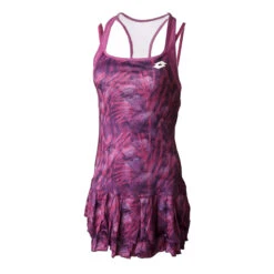Lotto Top Ten Printed PL Dress Women - Lilac, White
