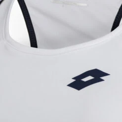 Lotto Squadra II PL Dress Women - White, Dark Blue -Padel Pro Shop 03115000 11