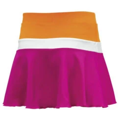 Wilson Core Performance Sweet Success Skirt Girls - Pink, Orange -Padel Pro Shop 03434000 0 2