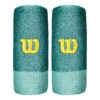 Wilson Extra Wide Wristband 2 Pack - Petrol, Turquoise 2 Wilson Extra Wide Wristband 2 Pack - Petrol, Turquoise -Padel Pro Shop 0434400000 000