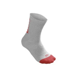 Wilson Seasonal Crew Tennis Socks 3 Pack Kids - Pink, Grey -Padel Pro Shop 04361000 0 3