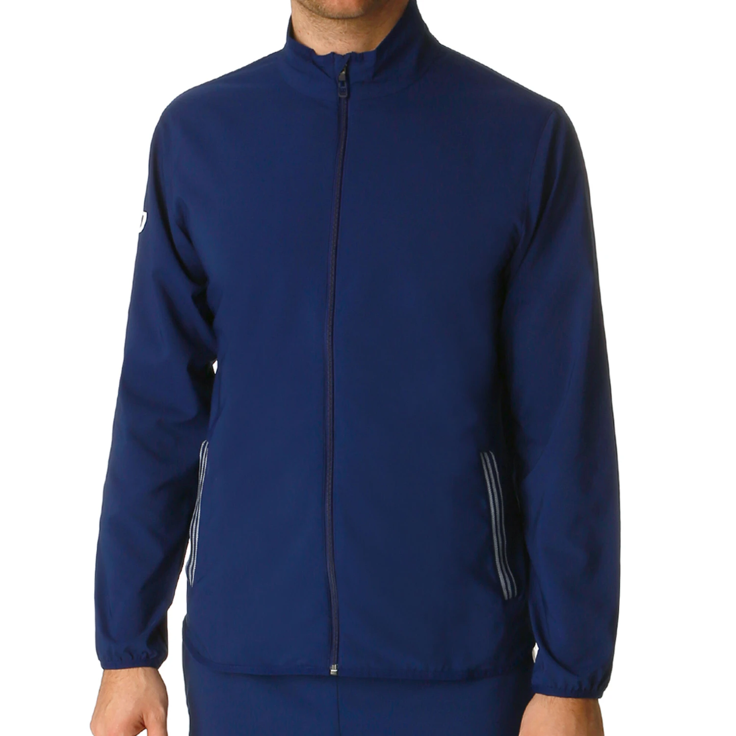 Wilson Team Woven Training Jacket Men - Dark Blue, White 3 Wilson Team Woven Training Jacket Men - Dark Blue, White