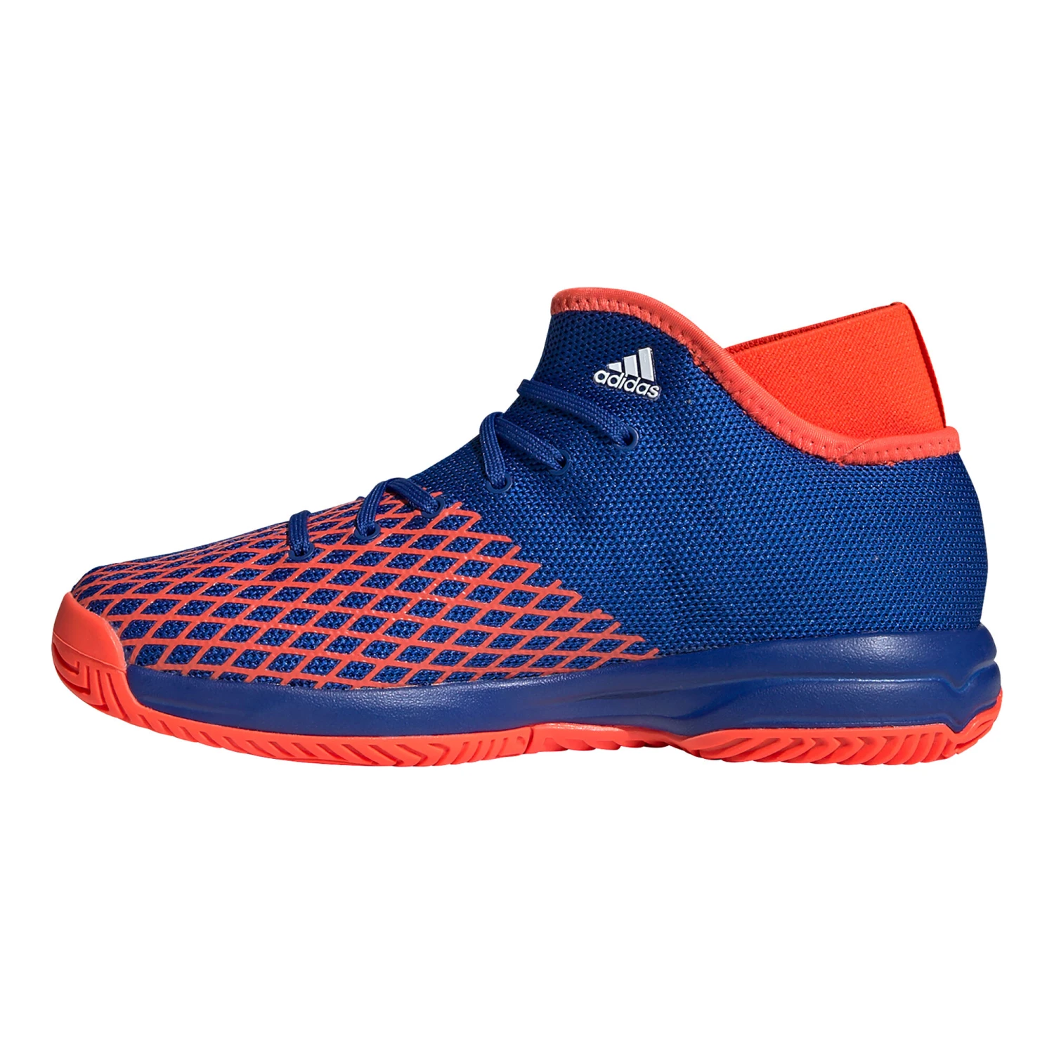 ADIDAS Phenom Junior All Court Shoe Kids - Blue, Orange 4 ADIDAS Phenom Junior All Court Shoe Kids - Blue, Orange - Image 2
