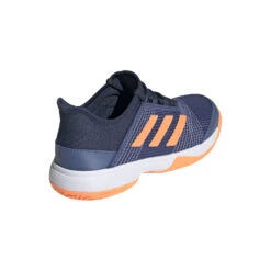 ADIDAS Adizero Club All Court Shoe Kids - Dark Blue, Orange -Padel Pro Shop 05038000 0 2