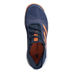ADIDAS Adizero Club All Court Shoe Kids - Dark Blue, Orange -Padel Pro Shop 05038000 0 4