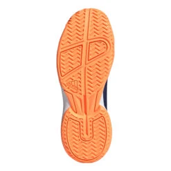 ADIDAS Adizero Club All Court Shoe Kids - Dark Blue, Orange -Padel Pro Shop 05038000 0 5