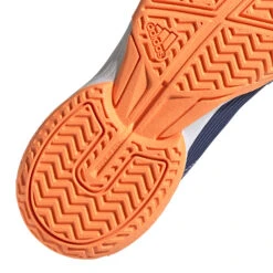 ADIDAS Adizero Club All Court Shoe Kids - Dark Blue, Orange -Padel Pro Shop 05038000 11