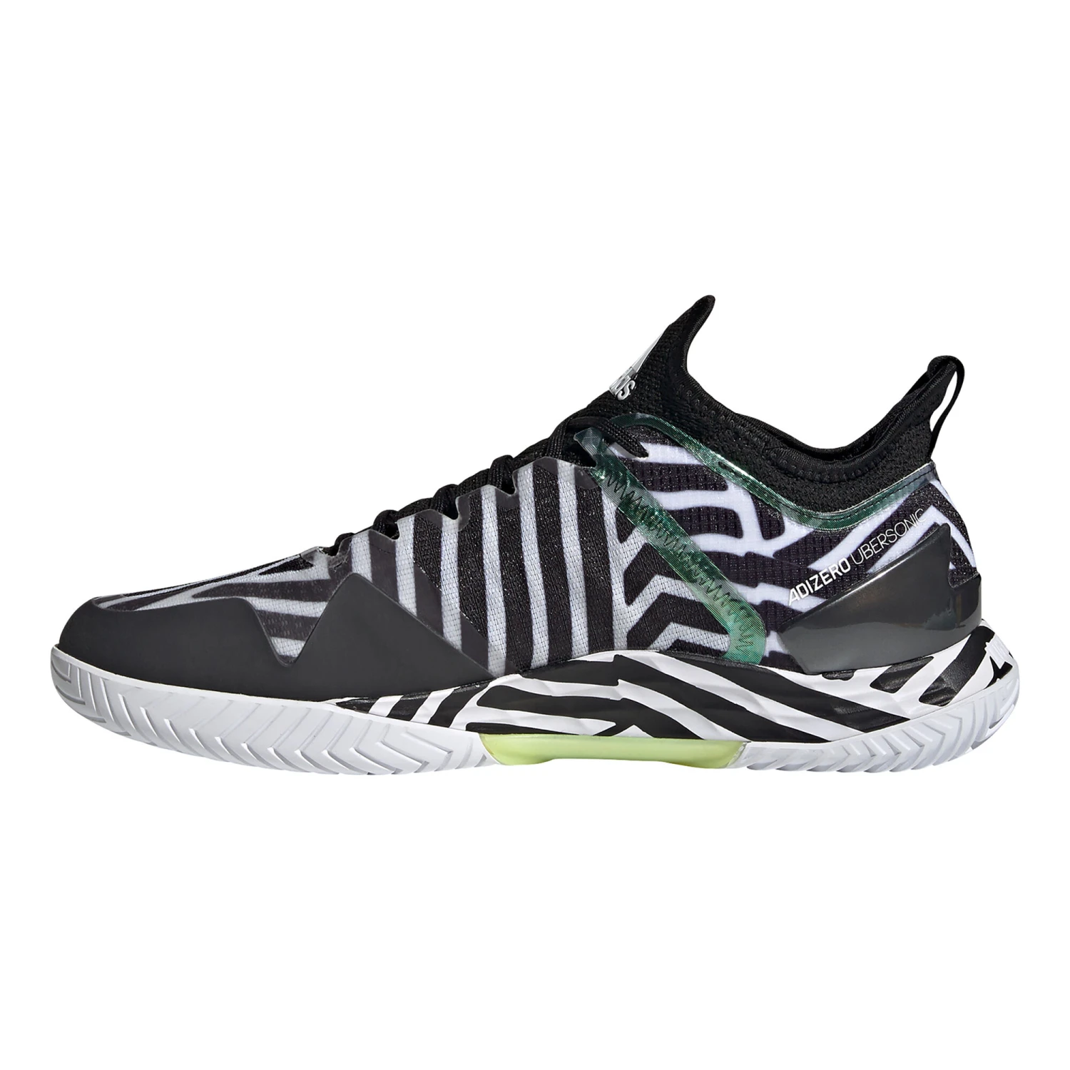 ADIDAS Adizero Ubersonic 4 All Court Shoe Men - Black, White 4 ADIDAS Adizero Ubersonic 4 All Court Shoe Men - Black, White - Image 2