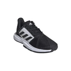 ADIDAS CourtJam Bounce Clay Court Shoe Women - Black, White -Padel Pro Shop 05144000 000