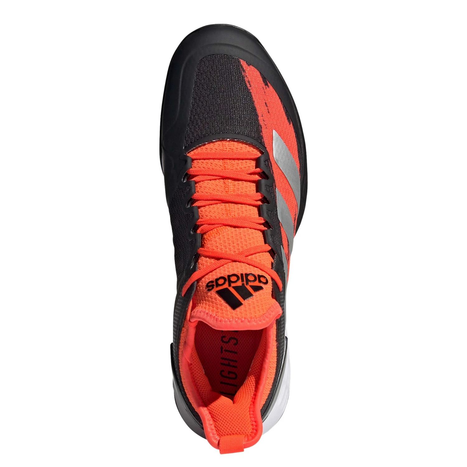 ADIDAS Adizero Ubersonic 4 Clay Court Shoe Men - Black, Orange 4 ADIDAS Adizero Ubersonic 4 Clay Court Shoe Men - Black, Orange - Image 2