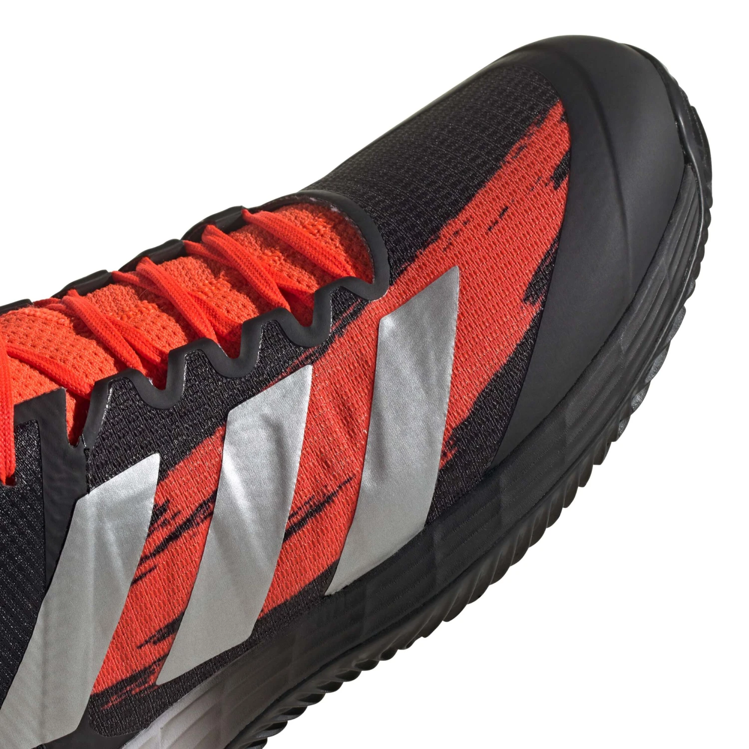 ADIDAS Adizero Ubersonic 4 Clay Court Shoe Men - Black, Orange 9 ADIDAS Adizero Ubersonic 4 Clay Court Shoe Men - Black, Orange - Image 7