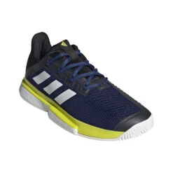 ADIDAS SoleMatch Bounce All Court Shoe Men - Blue, Yellow 14 ADIDAS SoleMatch Bounce All Court Shoe Men - Blue, Yellow -Padel Pro Shop 05333000 000