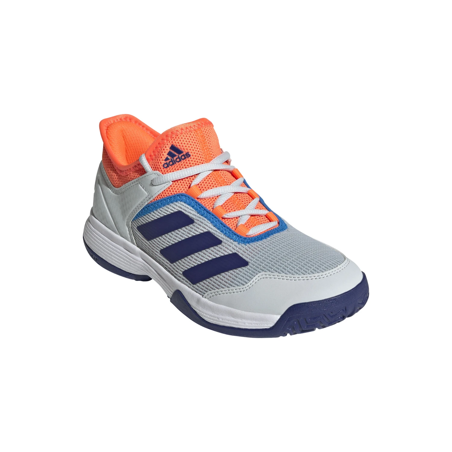 ADIDAS Ubersonic 4 All Court Shoe Kids - White, Blue 6 ADIDAS Ubersonic 4 All Court Shoe Kids - White, Blue - Image 4