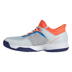 ADIDAS Ubersonic 4 All Court Shoe Kids - White, Blue 17 ADIDAS Ubersonic 4 All Court Shoe Kids - White, Blue -Padel Pro Shop 05454000 0 8
