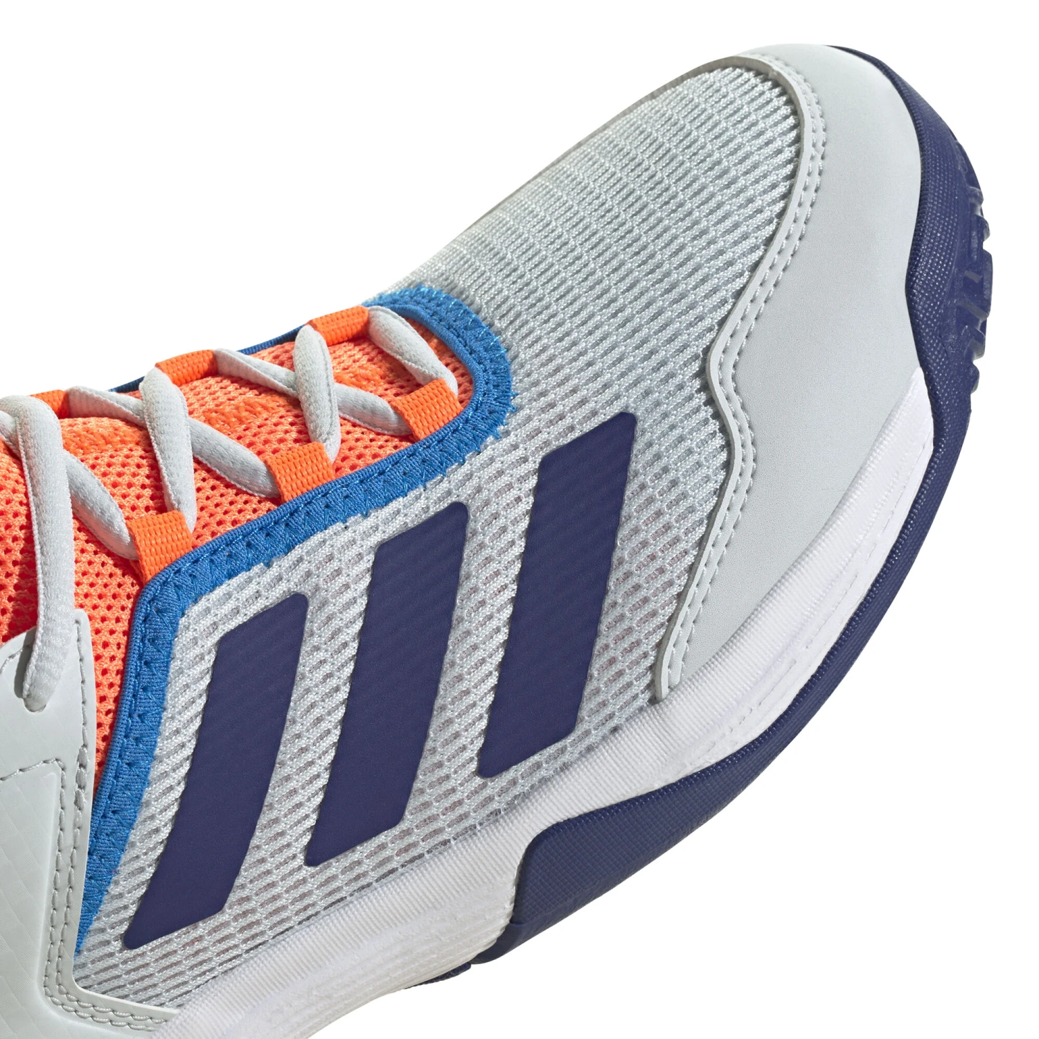 ADIDAS Ubersonic 4 All Court Shoe Kids - White, Blue 11 ADIDAS Ubersonic 4 All Court Shoe Kids - White, Blue - Image 9