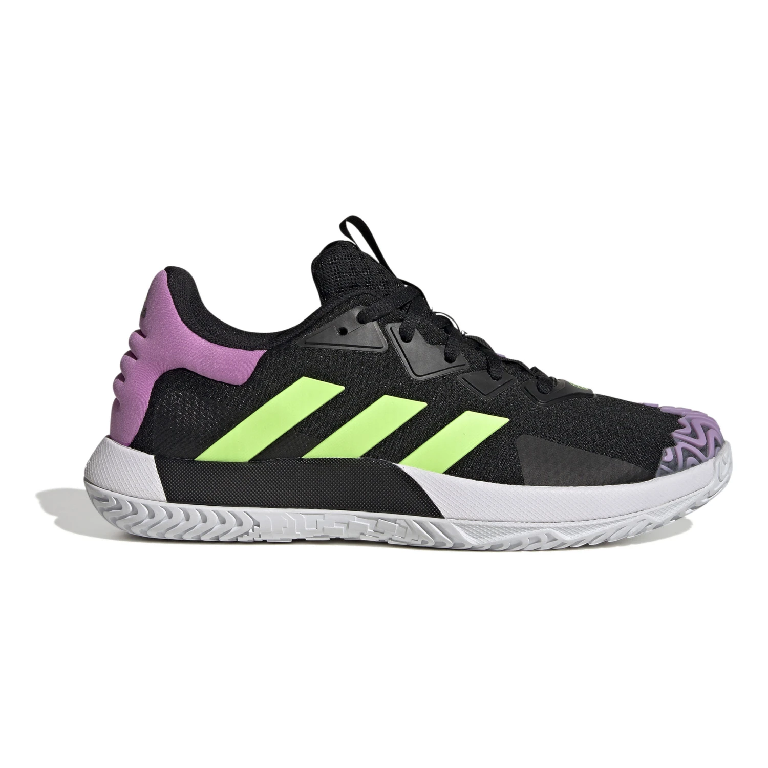 ADIDAS SoleMatch Control All Court Shoe Men - Black, Neon Green 3 ADIDAS SoleMatch Control All Court Shoe Men - Black, Neon Green