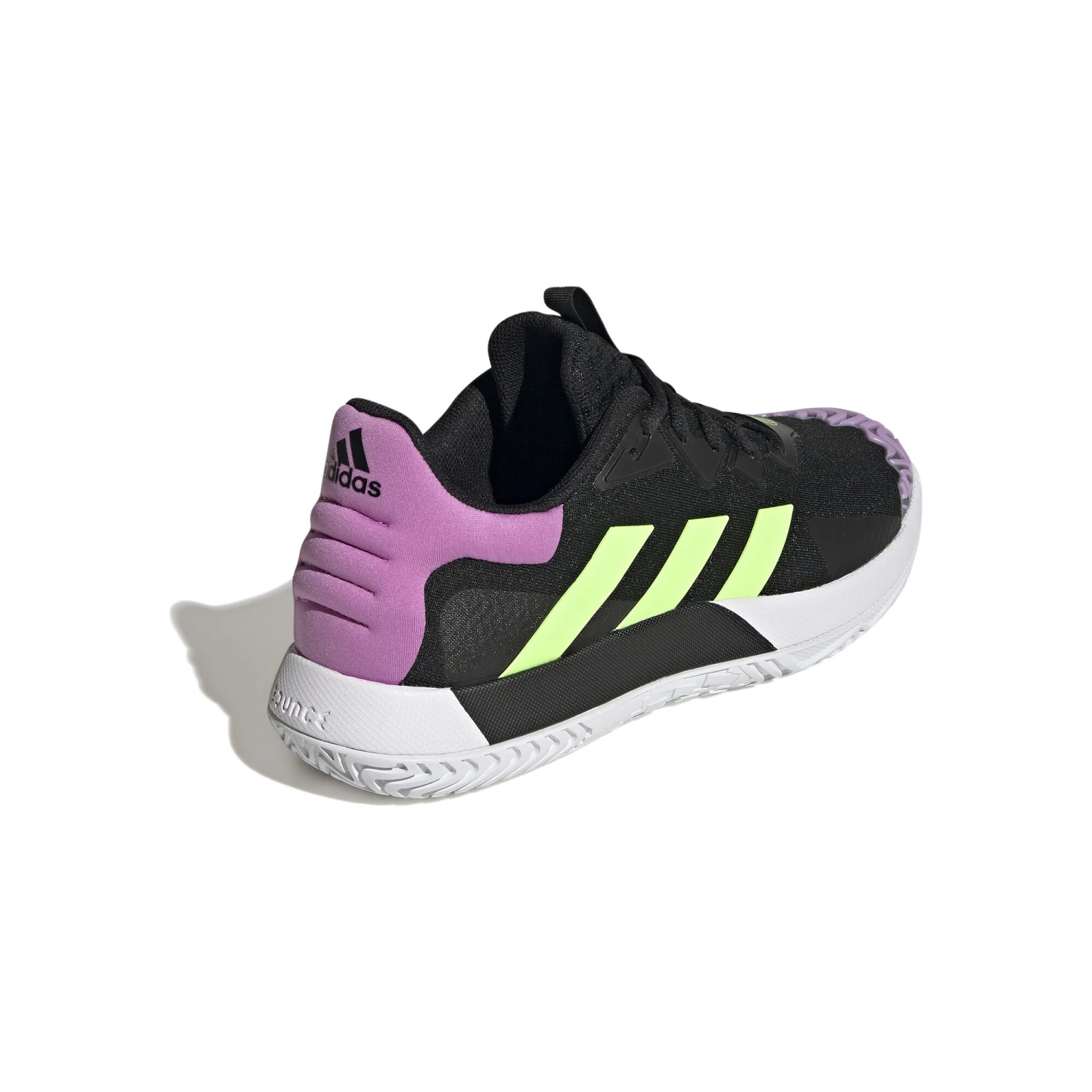ADIDAS SoleMatch Control All Court Shoe Men - Black, Neon Green 7 ADIDAS SoleMatch Control All Court Shoe Men - Black, Neon Green - Image 5