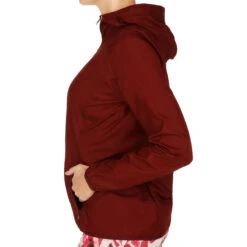 Head Vision Light Training Jacket Women - Dark Red, Silver -Padel Pro Shop 06008000 21