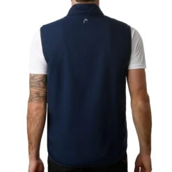 Head Club Vest Men - Dark Blue, White -Padel Pro Shop 06593000 22