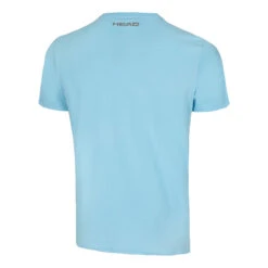 Head Club Ivan T-Shirt Men - Blue, Yellow -Padel Pro Shop 06719000 0 2