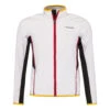 Head DTB Club Training Jacket Men - White, Red -Padel Pro Shop 07565000 000