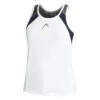 Head Club Tank Top Women - White, Blue -Padel Pro Shop 07795000 000