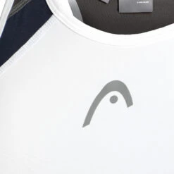 Head Club Tank Top Women - White, Blue -Padel Pro Shop 07795000 11