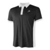 Head Slice Polo Men - Black, White -Padel Pro Shop 07840000 000