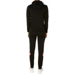 ADIDAS Iconic Suit Tracksuit Women - Black, Neon Red -Padel Pro Shop 08031000 0 2