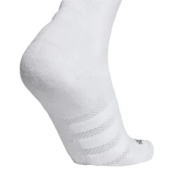 ADIDAS AlphaSkin Maximum Cushioning Crew Tennis Socks - White, Black -Padel Pro Shop 11472000 12