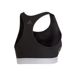 ADIDAS Dont Rest AlphaSkin Sports Logo Pack Solid Sports Bras Women - Black, White -Padel Pro Shop 11650000 0 2
