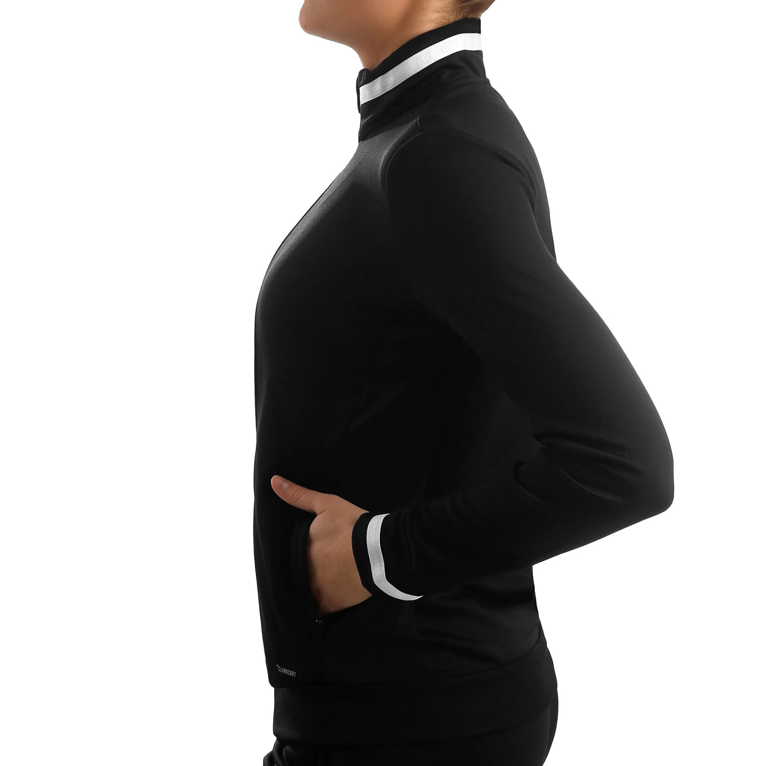 ADIDAS Training T19 Training Jacket Women - Black, White 6 ADIDAS Training T19 Training Jacket Women - Black, White - Image 4