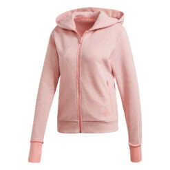 ADIDAS VER Zip Hoodie Women - Pink, Pink -Padel Pro Shop 13027000 000