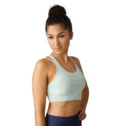 ADIDAS D2M Brand Sports Bras Women - Mint, Light Green -Padel Pro Shop 13089000 24