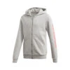 ADIDAS Essentials Linear Zip Hoodie Girls - Lightgrey, Coral 2 ADIDAS Essentials Linear Zip Hoodie Girls - Lightgrey, Coral -Padel Pro Shop 13898000 000