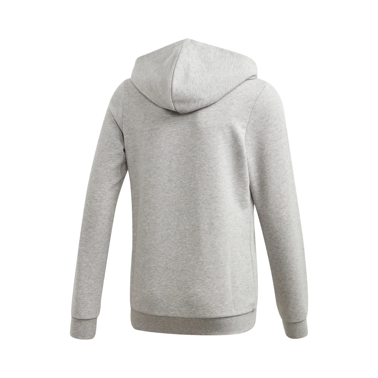 ADIDAS Essentials Linear Zip Hoodie Girls - Lightgrey, Coral 4 ADIDAS Essentials Linear Zip Hoodie Girls - Lightgrey, Coral - Image 2