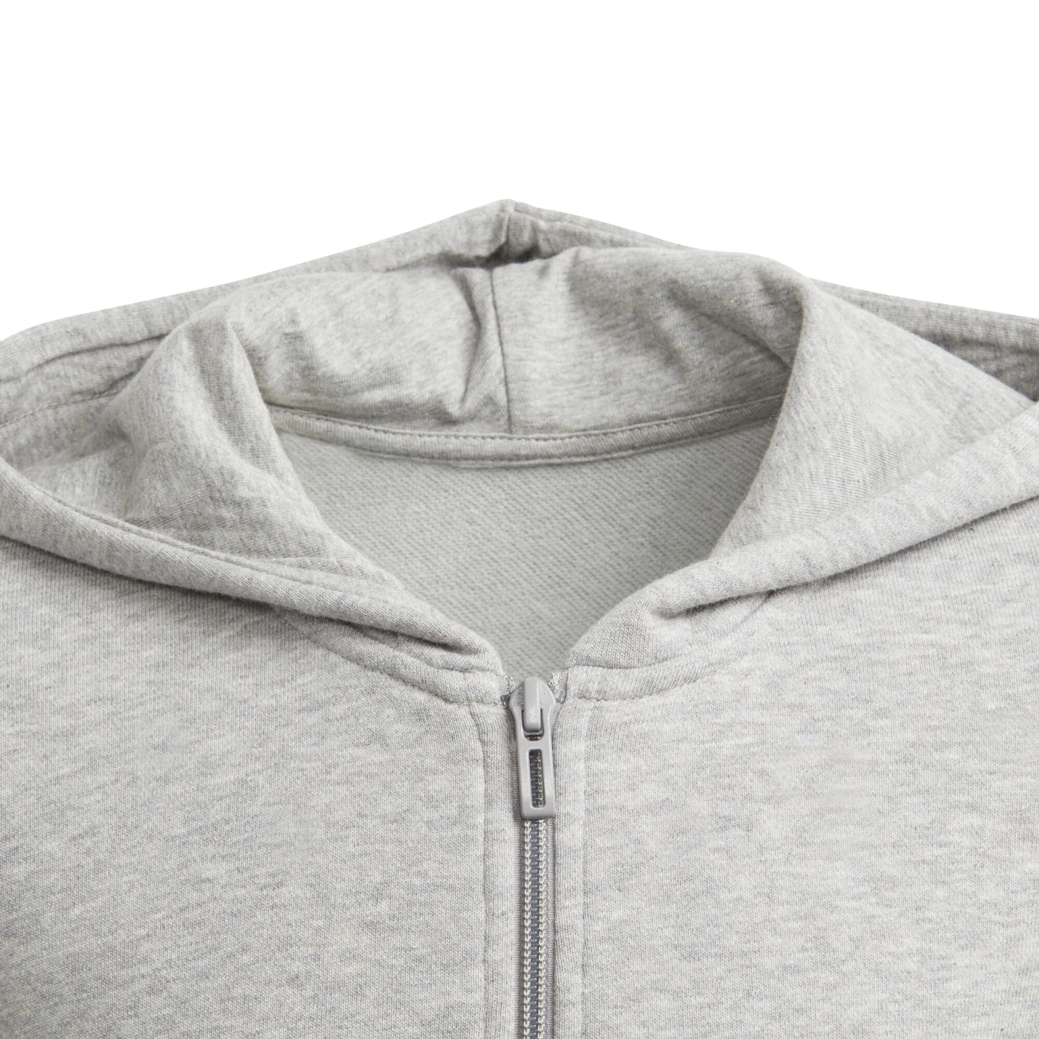 ADIDAS Essentials Linear Zip Hoodie Girls - Lightgrey, Coral 6 ADIDAS Essentials Linear Zip Hoodie Girls - Lightgrey, Coral - Image 4