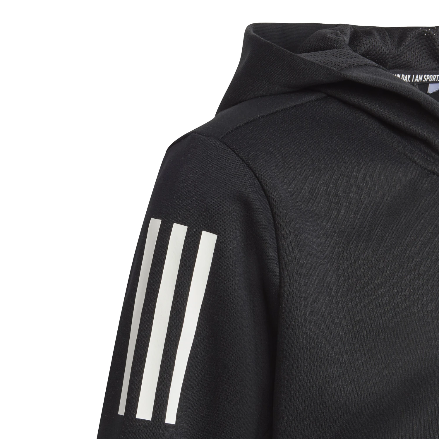 ADIDAS A.Rdy Zip Hoodie Boys - Black, White 6 ADIDAS A.Rdy Zip Hoodie Boys - Black, White - Image 4